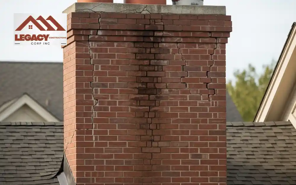 Cracked Chimney Structure