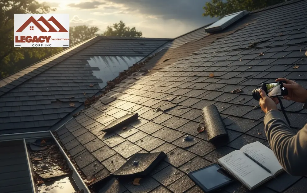 Documenting Roof Damage