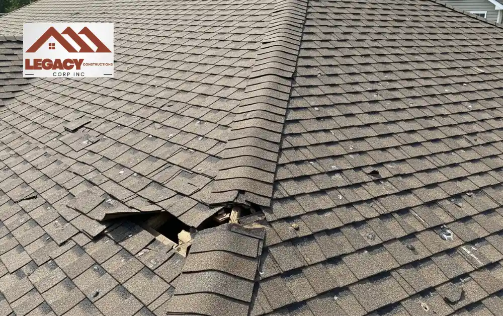 Shingles and Surface Damage