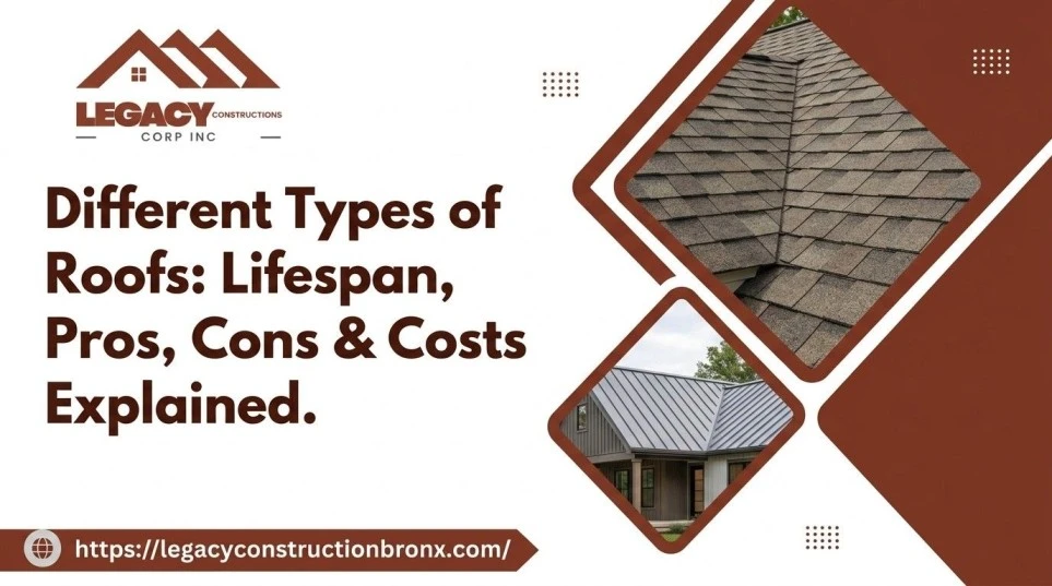 Different Types of Roofs: Lifespan, Pros, Cons & Costs Explained